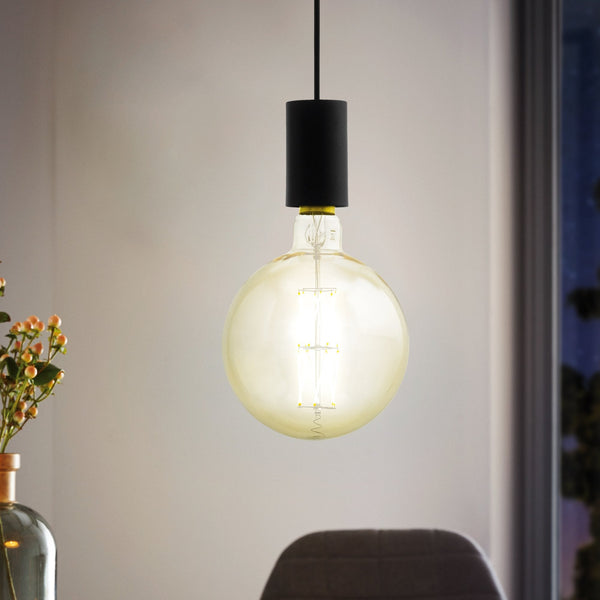 Pozueta Single Pendant in Black