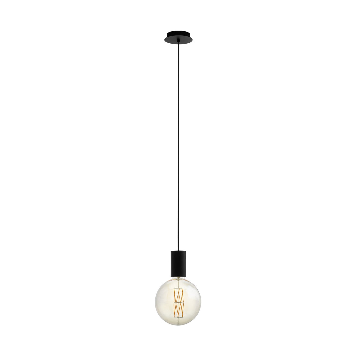 Pozueta Single Pendant in Black