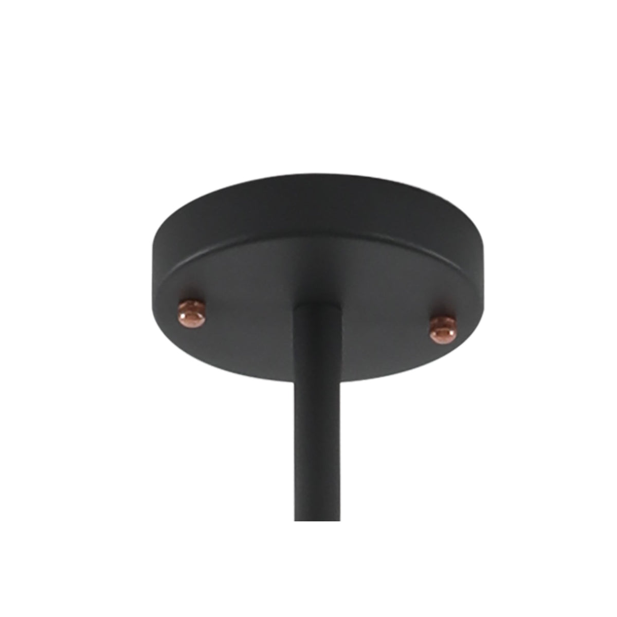 Modbury Telescopic 5 Light Pendant in Textured Graphite & Copper