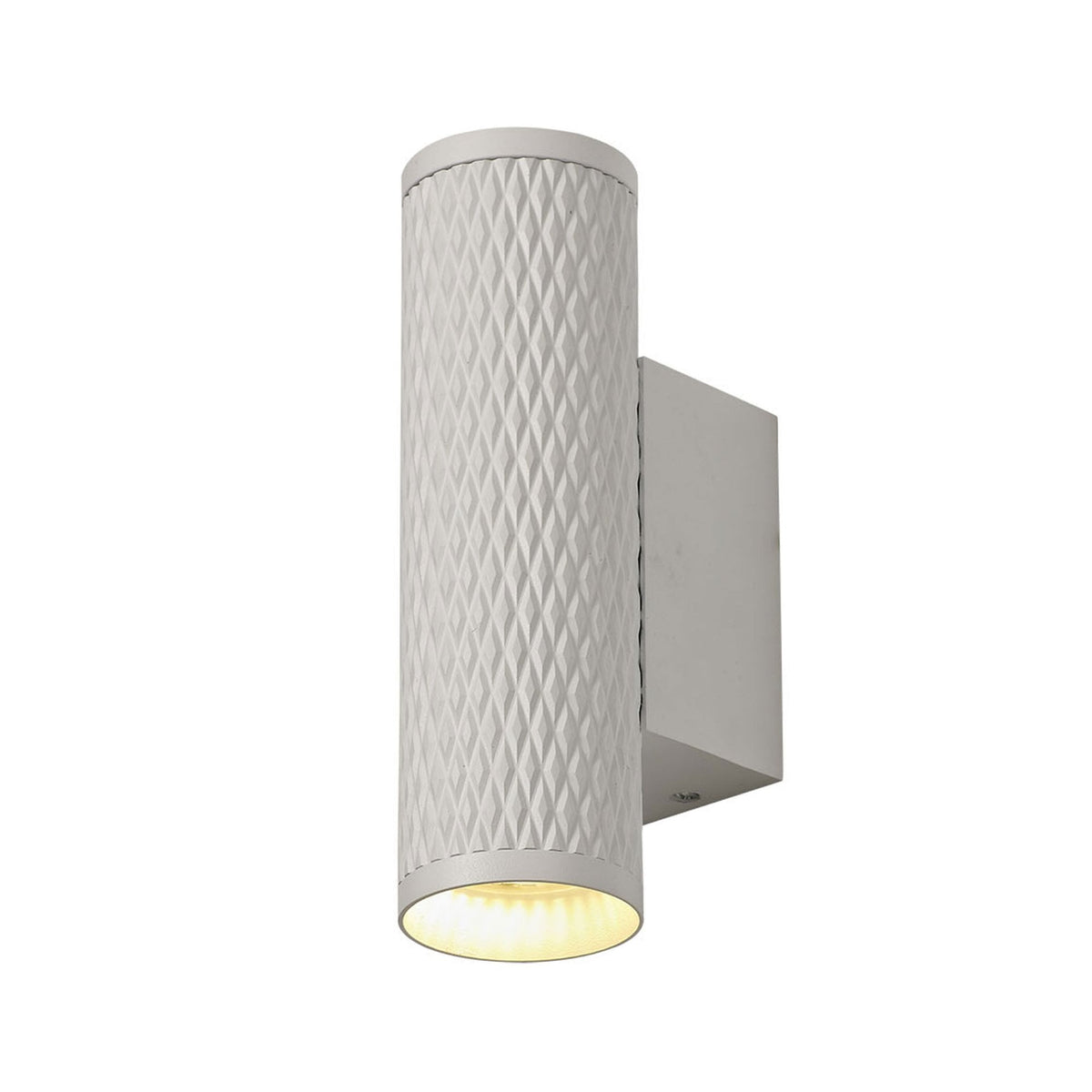 Stratton GU10 Up & Down Wall Light in Sand White