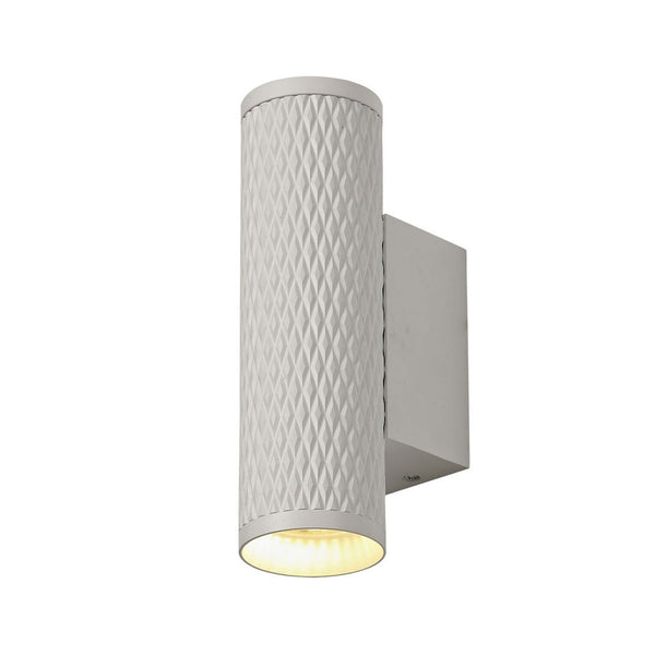 Stratton GU10 Up & Down Wall Light in Sand White