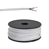 Abode White Braided Cable 2 Core 0.75mm