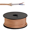 Abode Rose Gold Braided Cable 2 Core 0.75mm