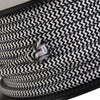 Abode Black & White Wave Stripes Braided Cable 2 Core 0.75mm