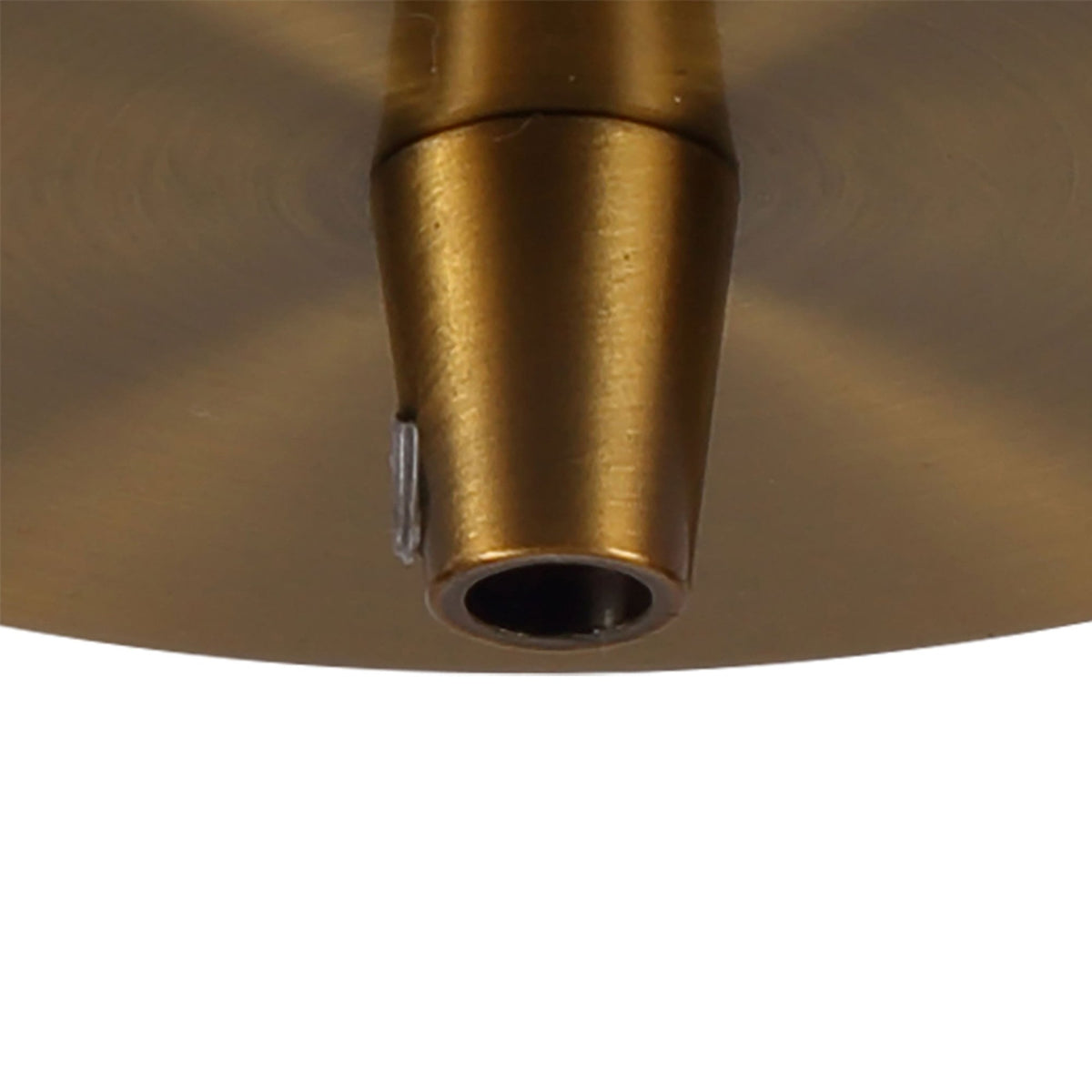 Abode Single Cable Round Ceiling Rose in Brushed Brown Bronze
