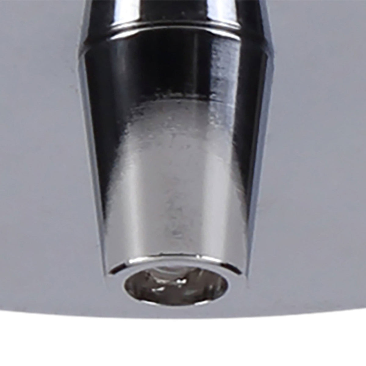 Abode Single Cable Round Ceiling Rose in Chrome