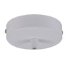 Abode Single Cable Round Ceiling Rose in White