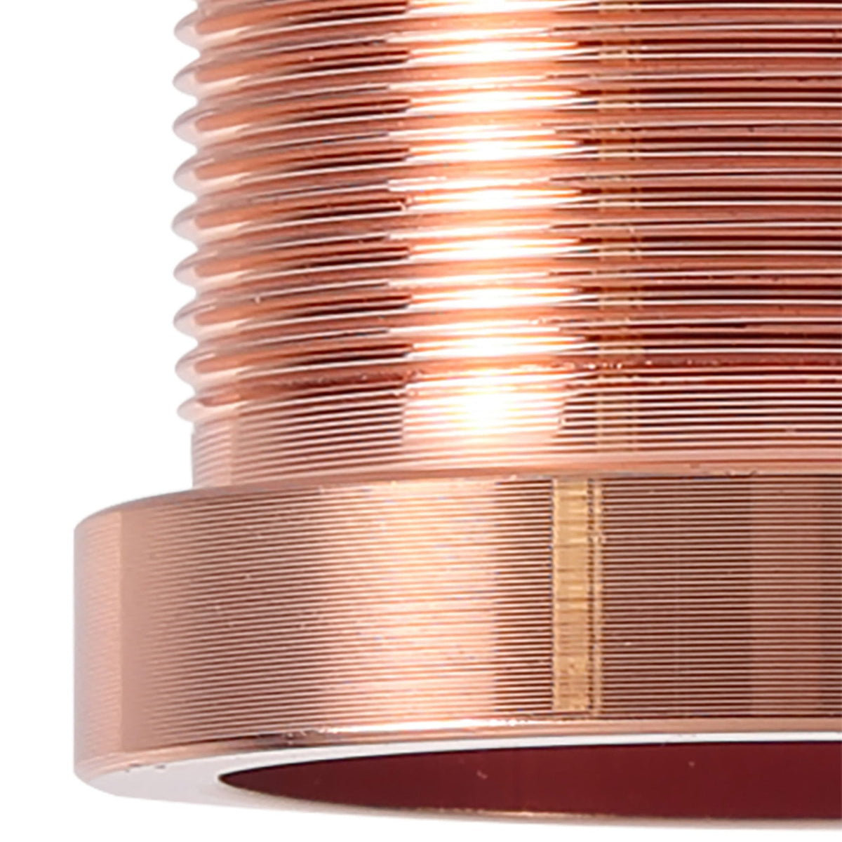 Abode Deeper Pendant Shade Ring in Copper