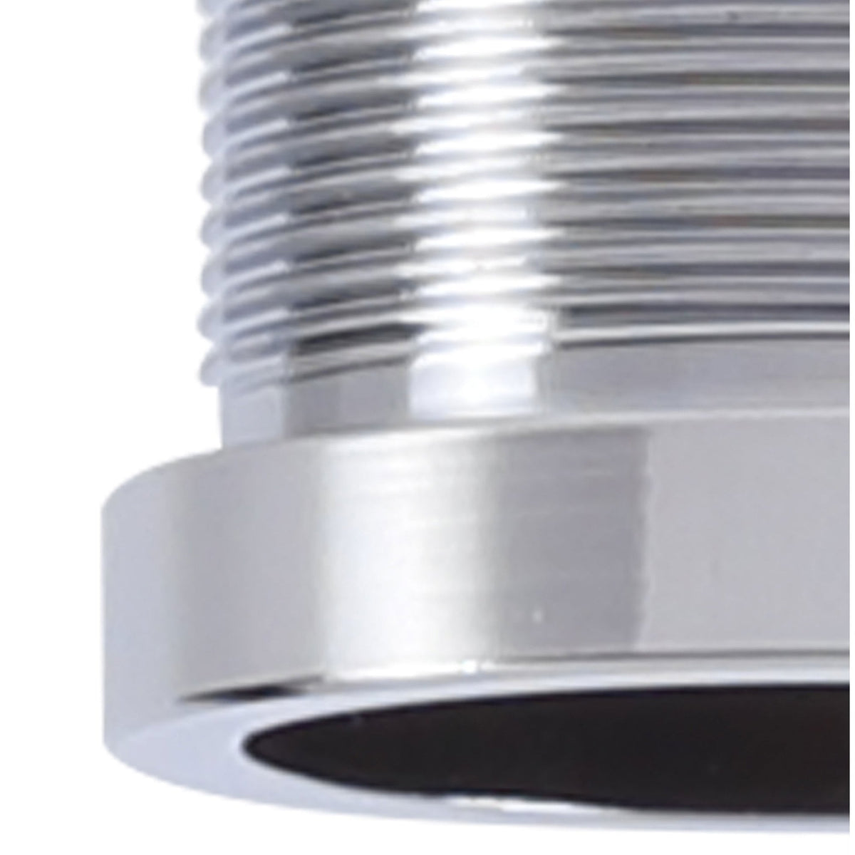 Abode Deeper Pendant Shade Ring in Chrome