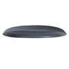 Abode Round Shallow 350mm Metal Lampshade in Grey