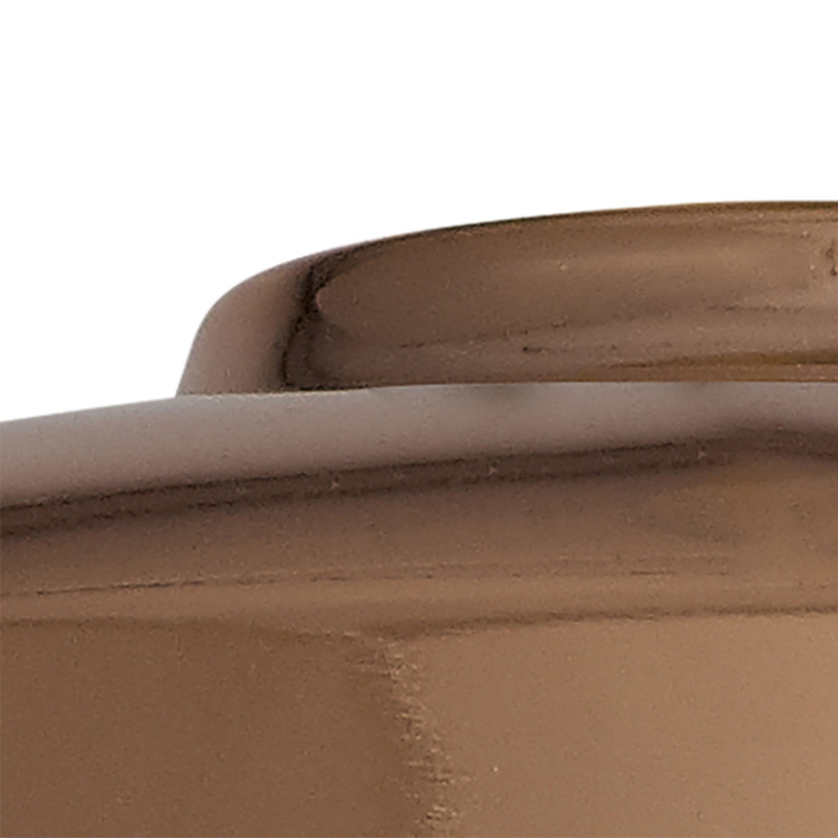 Abode Round Angled 250mm Metal Lampshade in Copper
