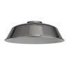 Abode Round Angled 250mm Metal Lampshade in Chrome