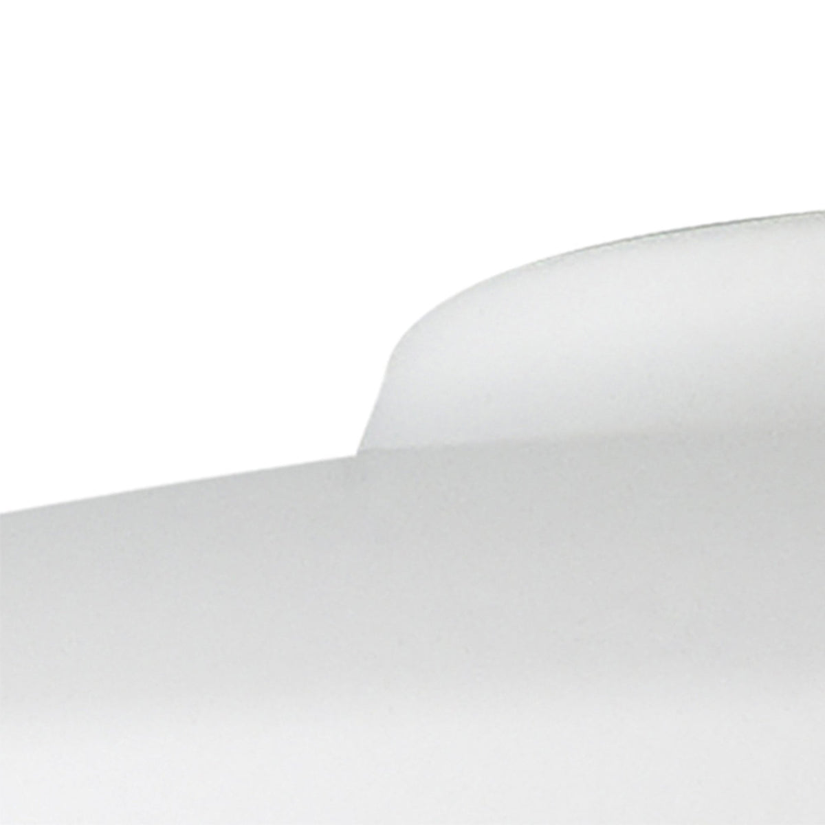 Abode Round Angled 250mm Metal Lampshade in White