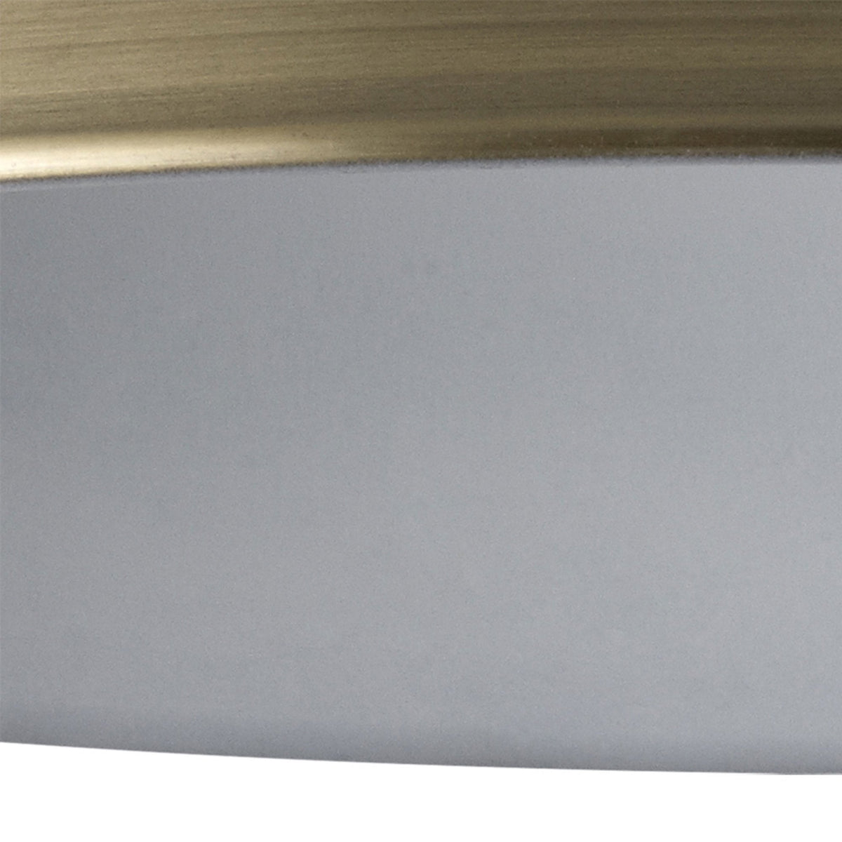 Abode Round Angled 350mm Metal Lampshade in Brushed Bronze