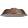 Abode Round Angled 350mm Metal Lampshade in Copper