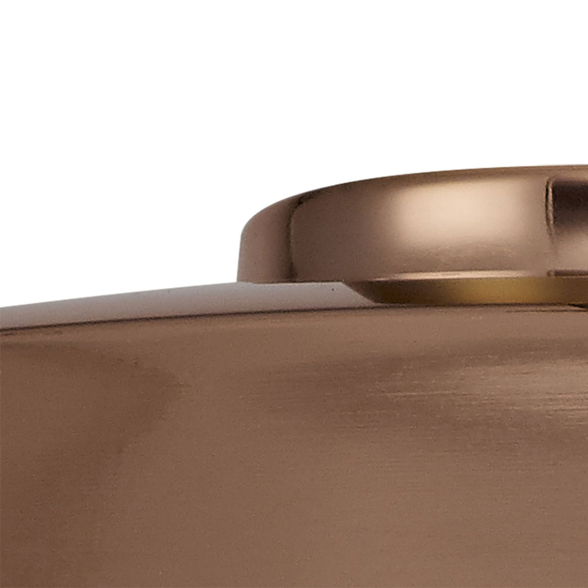 Abode Round Angled 350mm Metal Lampshade in Copper