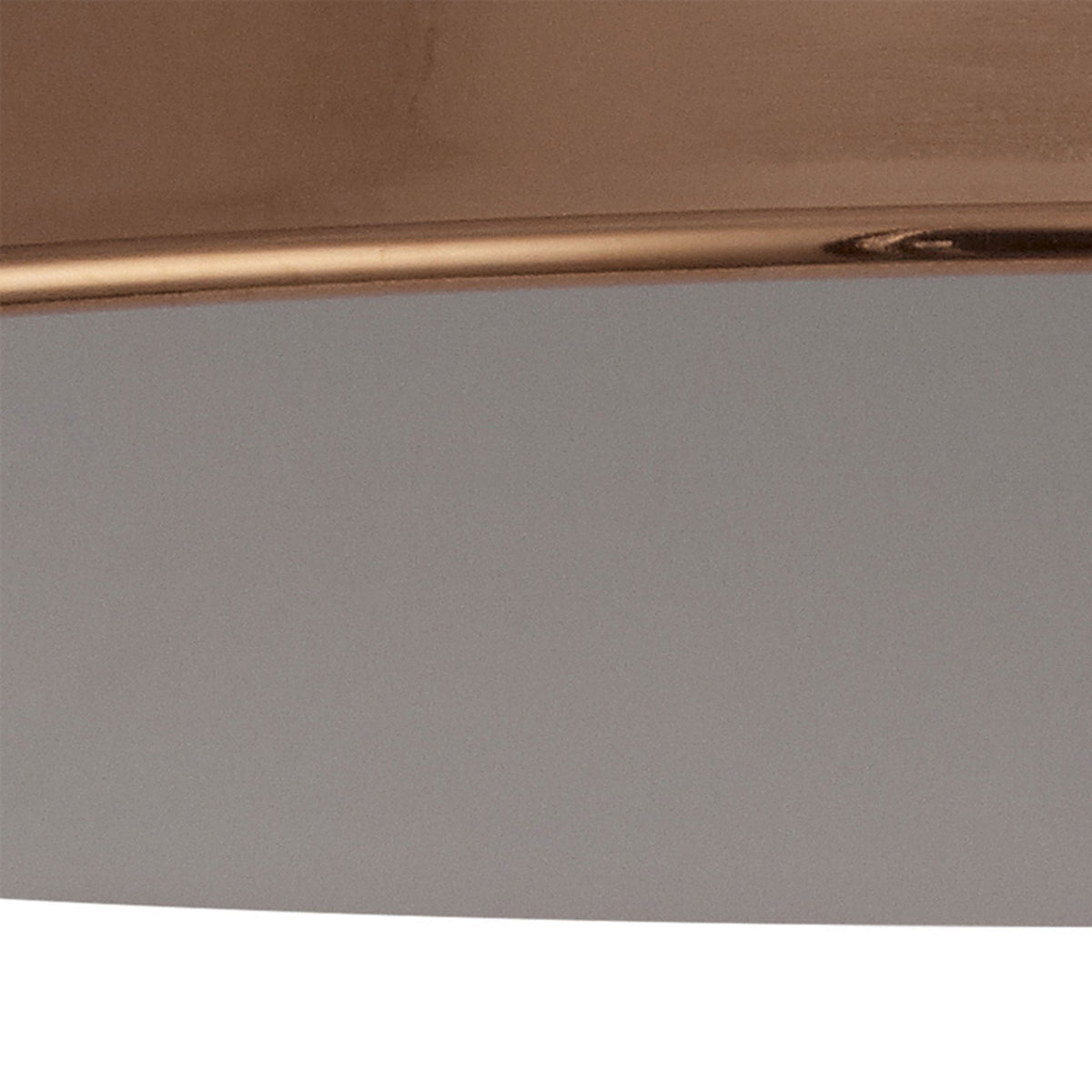 Abode Round Angled 350mm Metal Lampshade in Copper
