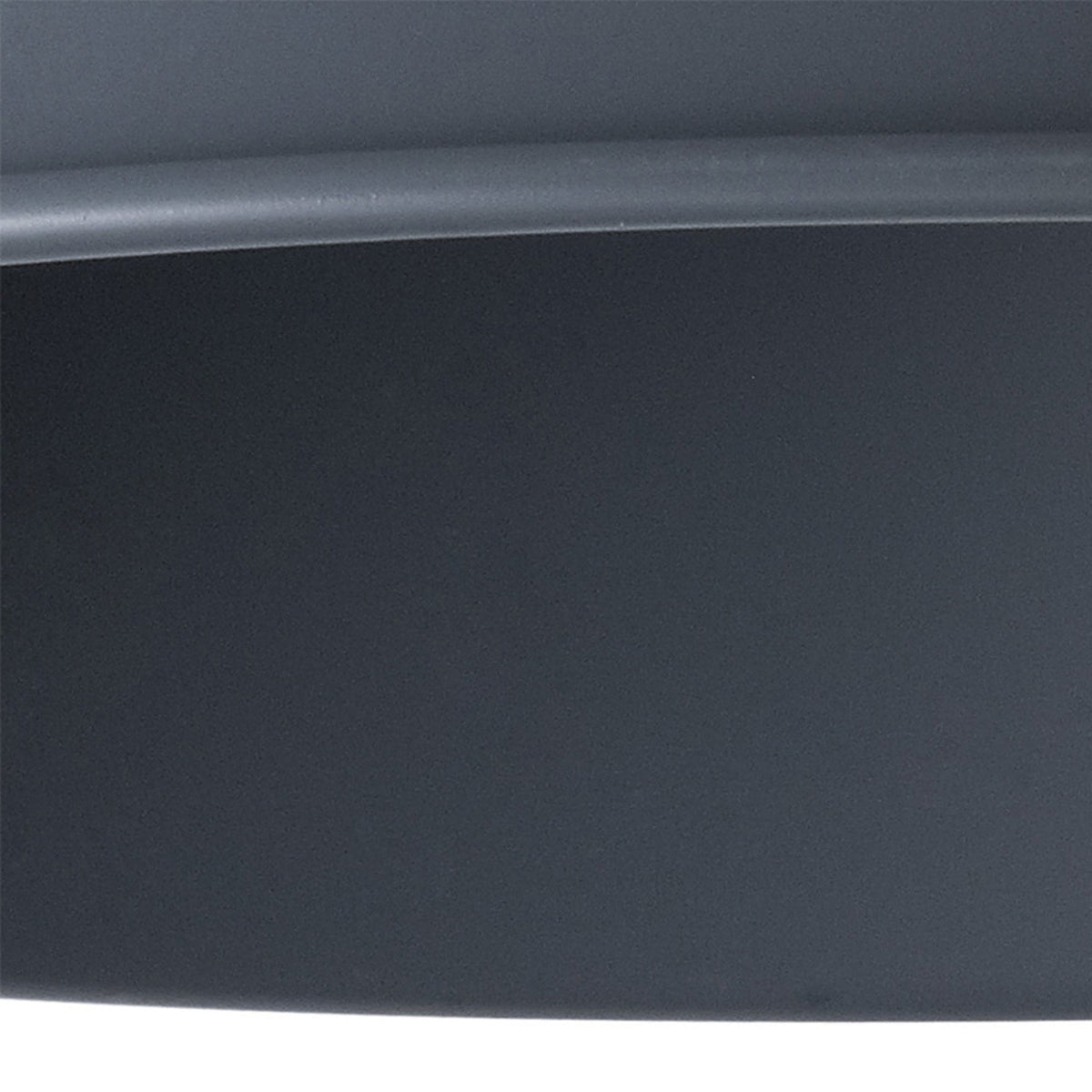 Abode Round Angled 350mm Metal Lampshade in Grey