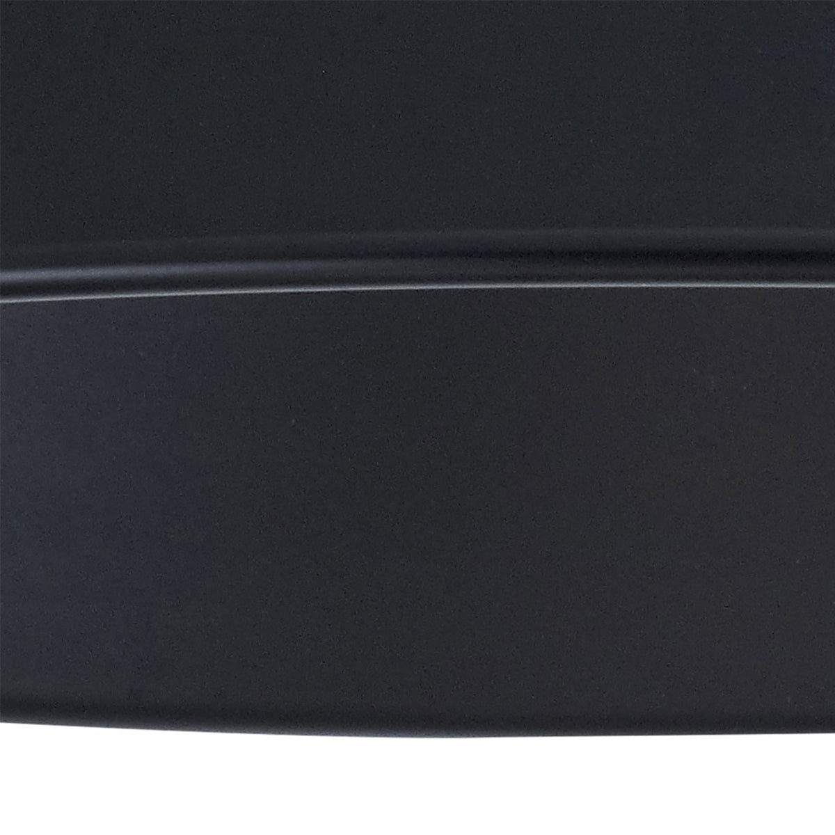 Abode Round Angled 350mm Metal Lampshade in Black