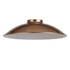 Abode Small Curved 250mm Metal Lampshade in Copper