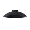 Abode Small Curved 250mm Metal Lampshade in Black