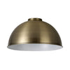 Abode Dome 250mm Metal Lampshade in Brushed Bronze