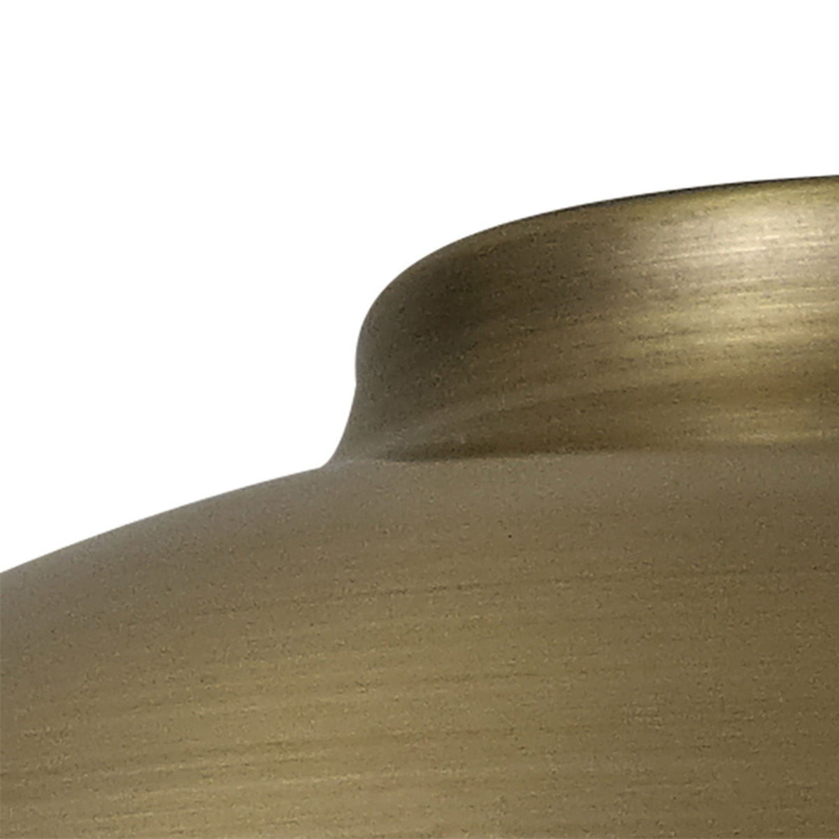 Abode Dome 250mm Metal Lampshade in Brushed Bronze