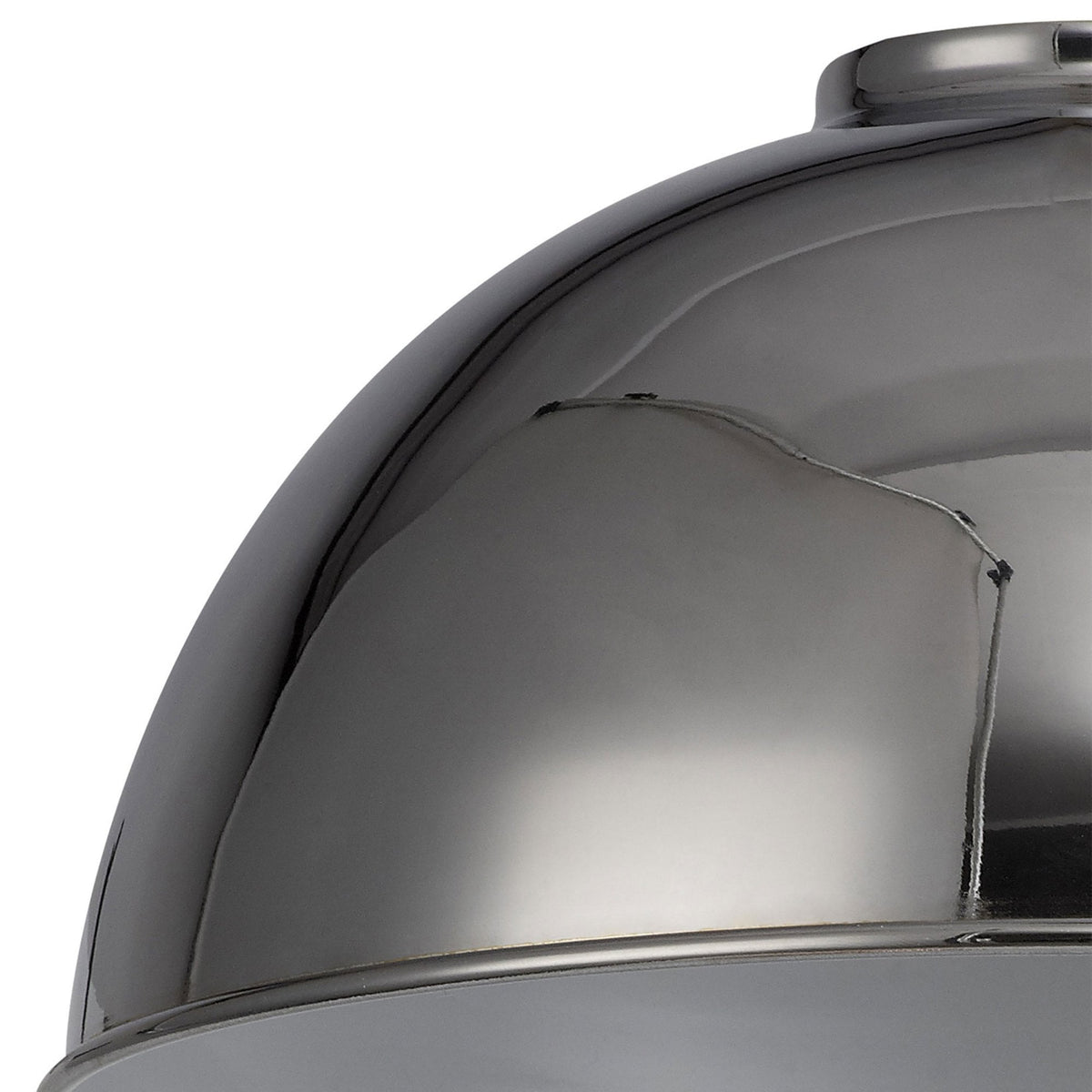 Abode Dome 250mm Metal Lampshade in Chrome