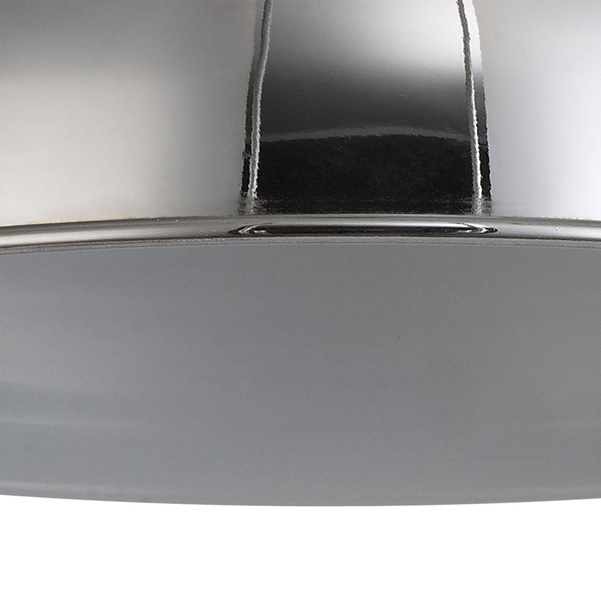 Abode Dome 250mm Metal Lampshade in Chrome
