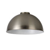 Abode Dome 250mm Metal Lampshade in Brushed Nickel