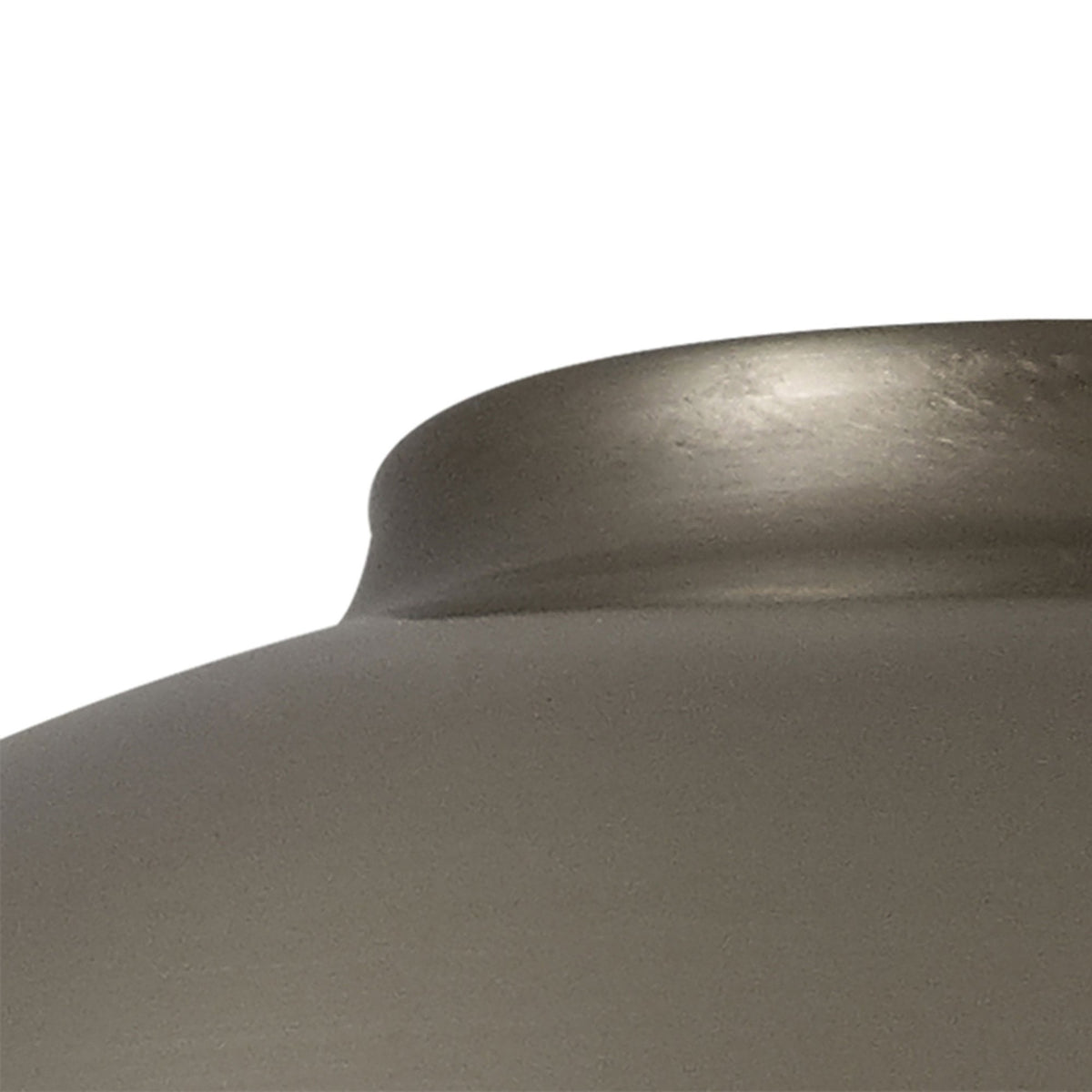 Abode Dome 250mm Metal Lampshade in Brushed Nickel