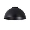 Abode Dome 250mm Metal Lampshade in Black