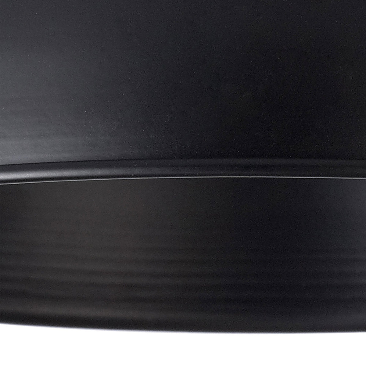 Abode Dome 250mm Metal Lampshade in Black