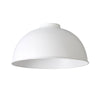 Abode Dome 250mm Metal Lampshade in White