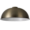 Abode Dome 350mm Metal Lampshade in Brushed Bronze
