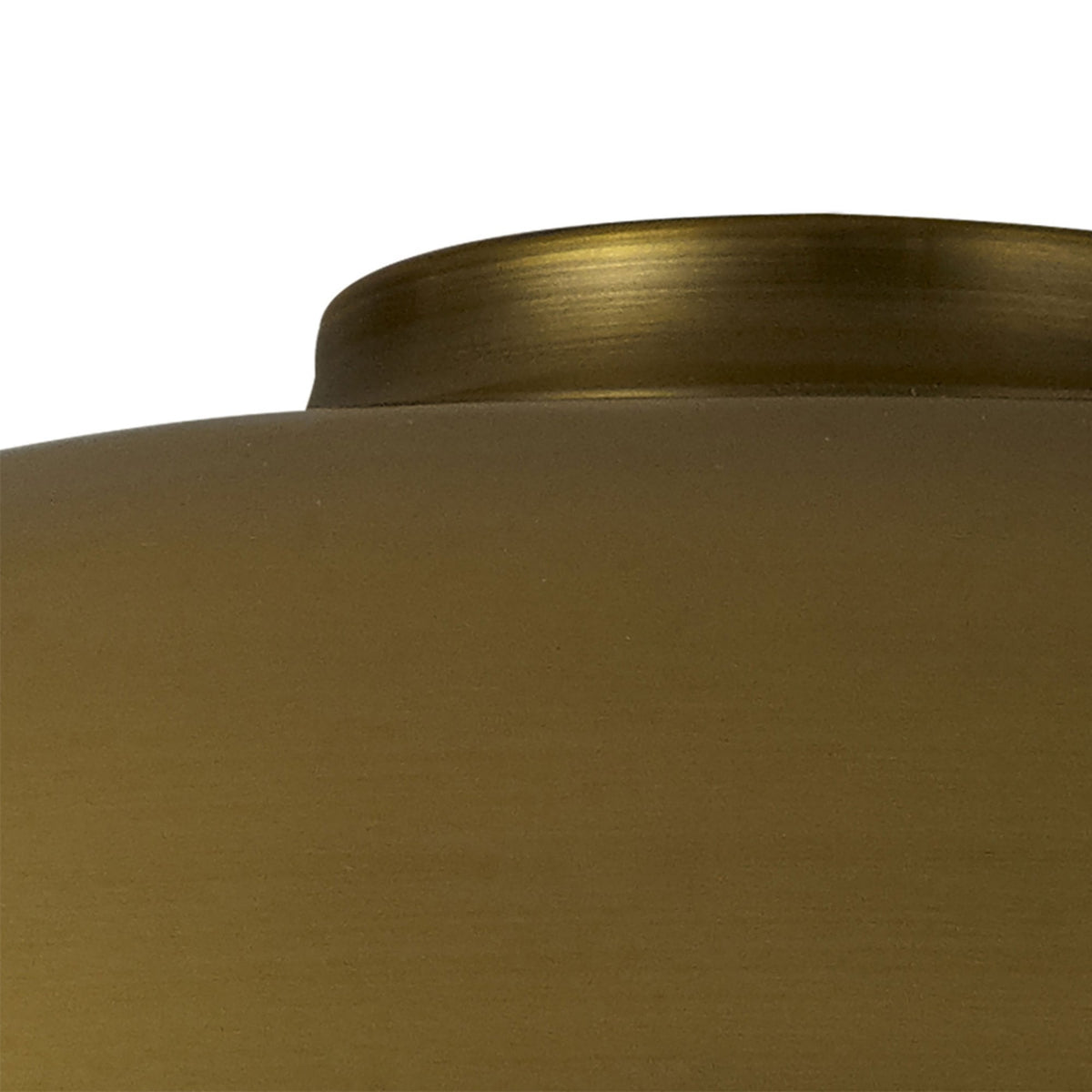 Abode Dome 350mm Metal Lampshade in Brushed Brown Bronze