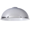 Abode Dome 350mm Metal Lampshade in Chrome