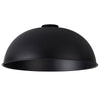 Abode Dome 350mm Metal Lampshade in Black