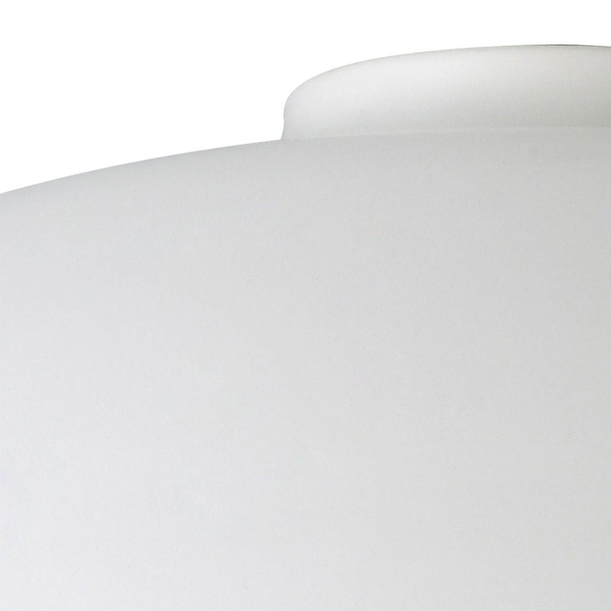 Abode Dome 350mm Metal Lampshade in White