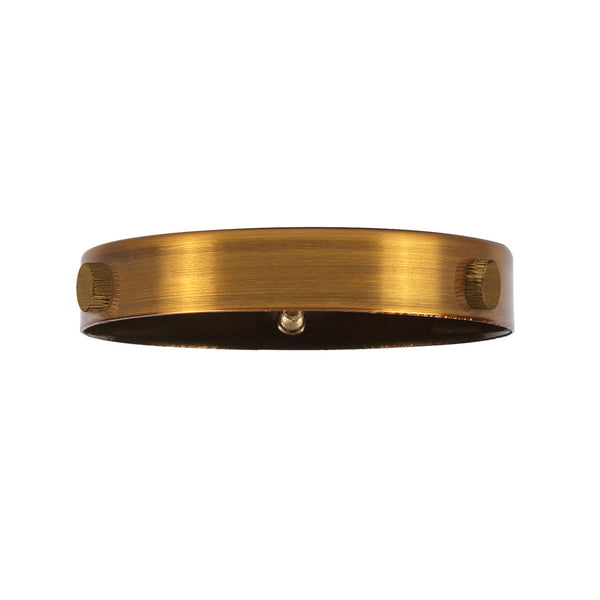Abode Lampshade Collar Ring in Brushed Bronze