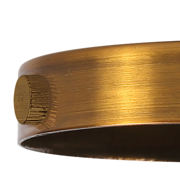 Abode Lampshade Collar Ring in Brushed Bronze