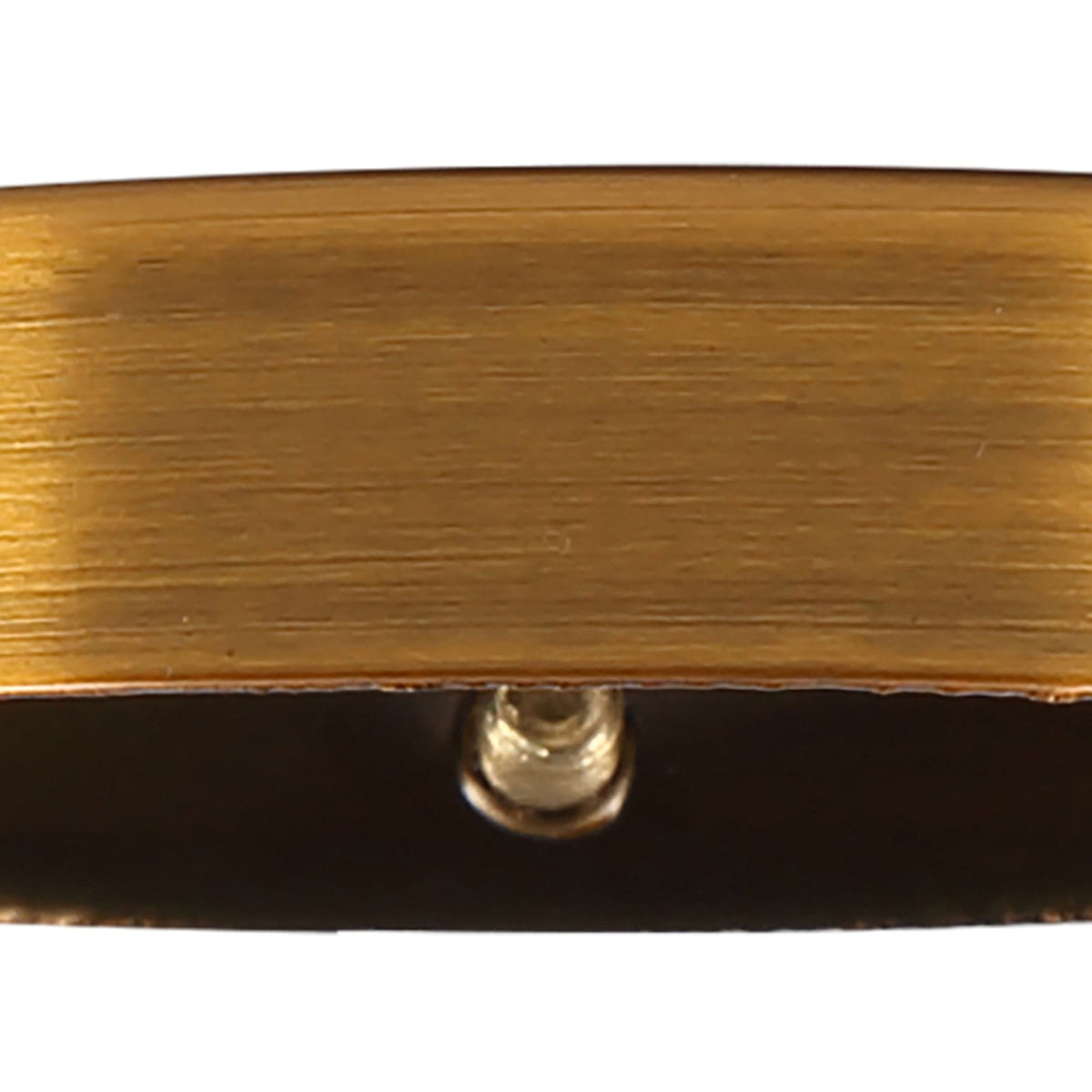 Abode Lampshade Collar Ring in Brushed Bronze