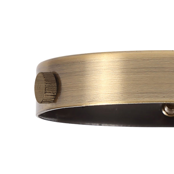 Abode Lampshade Collar Ring in Brushed Brown Bronze