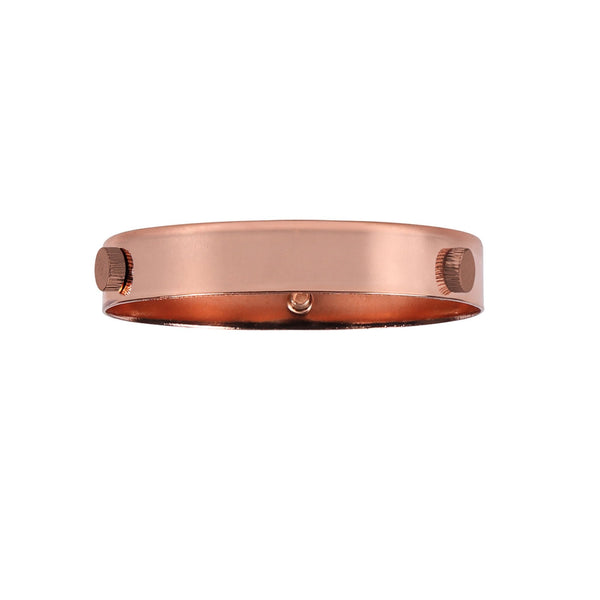 Abode Lampshade Collar Ring in Copper