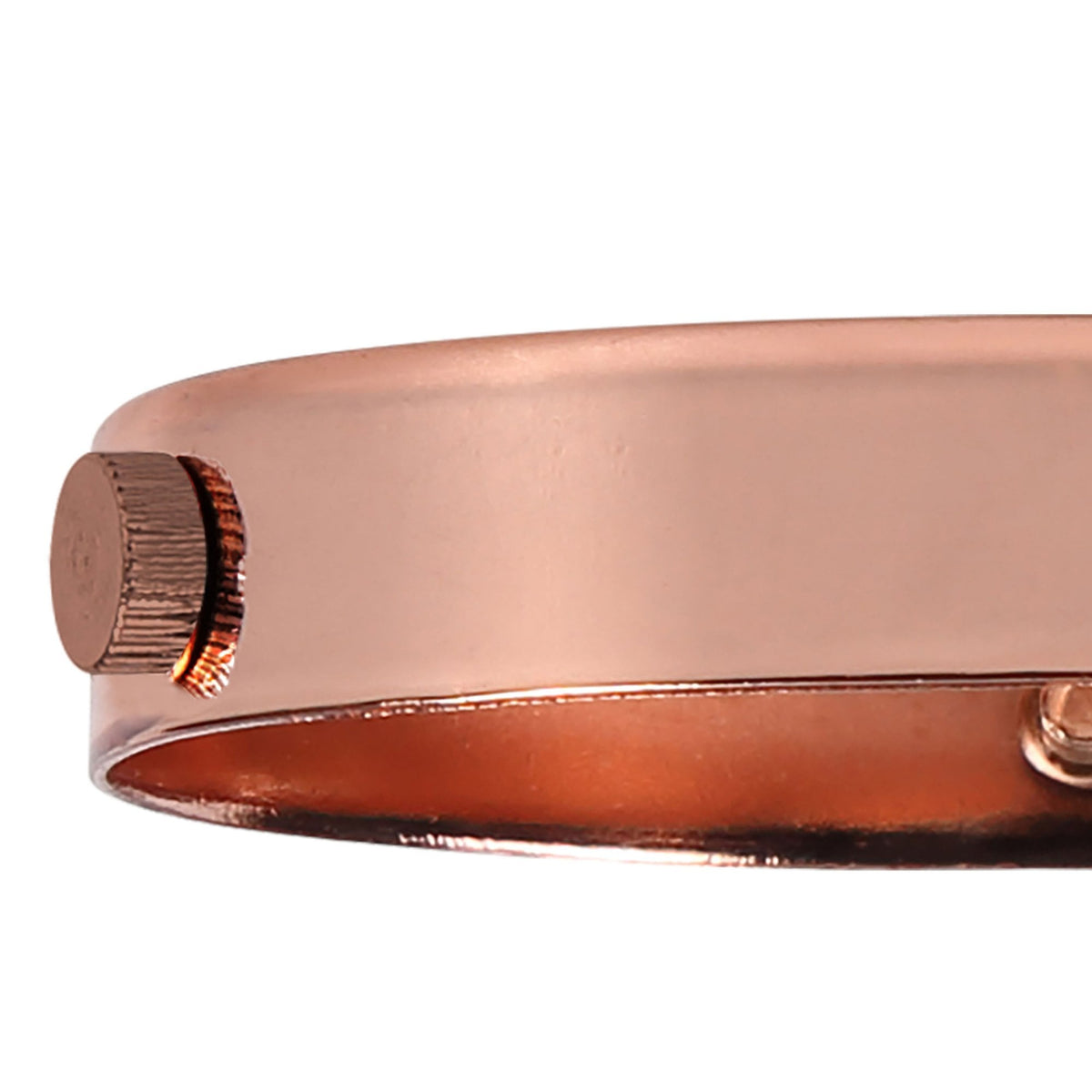 Abode Lampshade Collar Ring in Copper