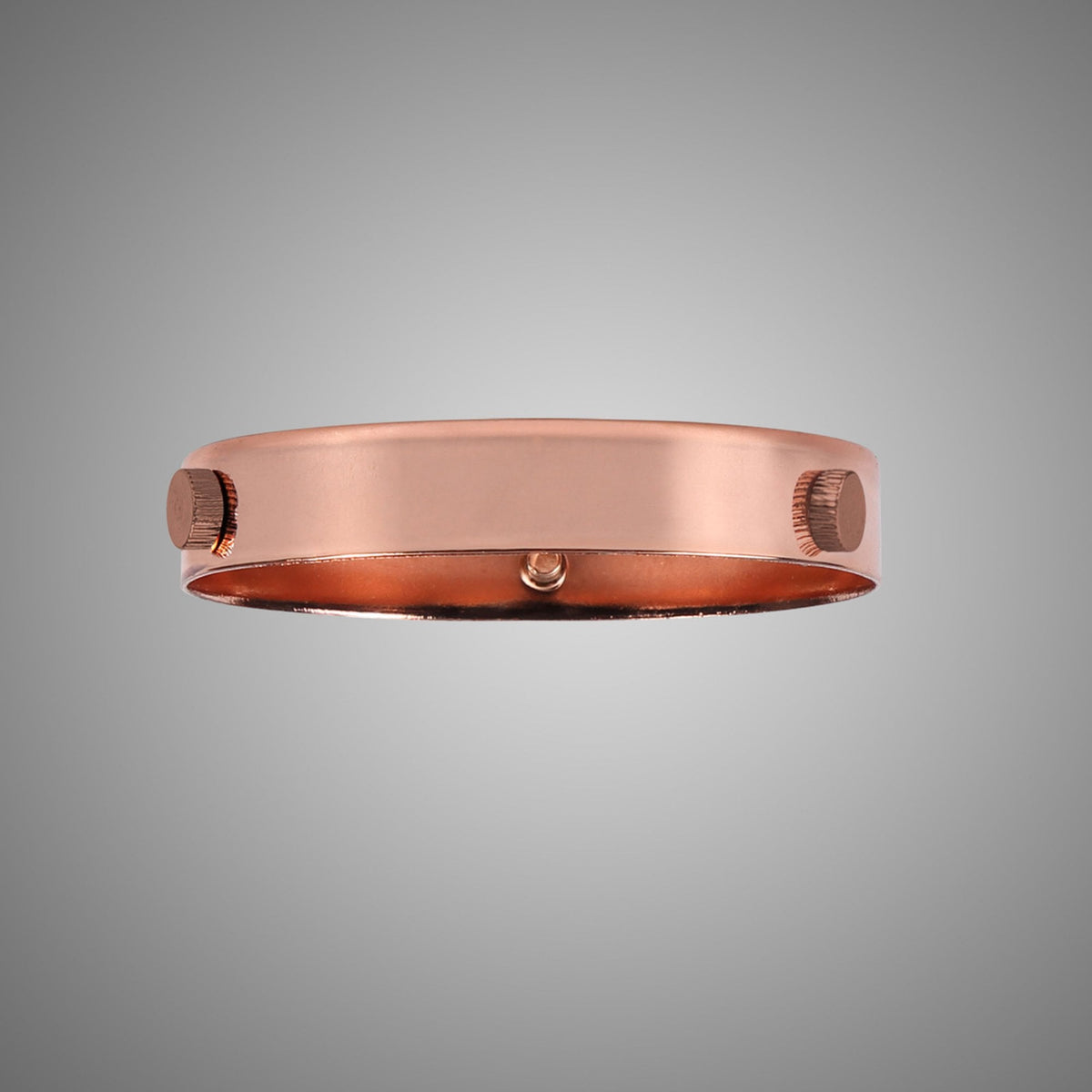 Abode Lampshade Collar Ring in Copper