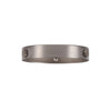 Abode Lampshade Collar Ring in Brushed Nickel