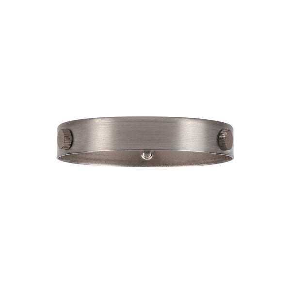 Abode Lampshade Collar Ring in Brushed Nickel