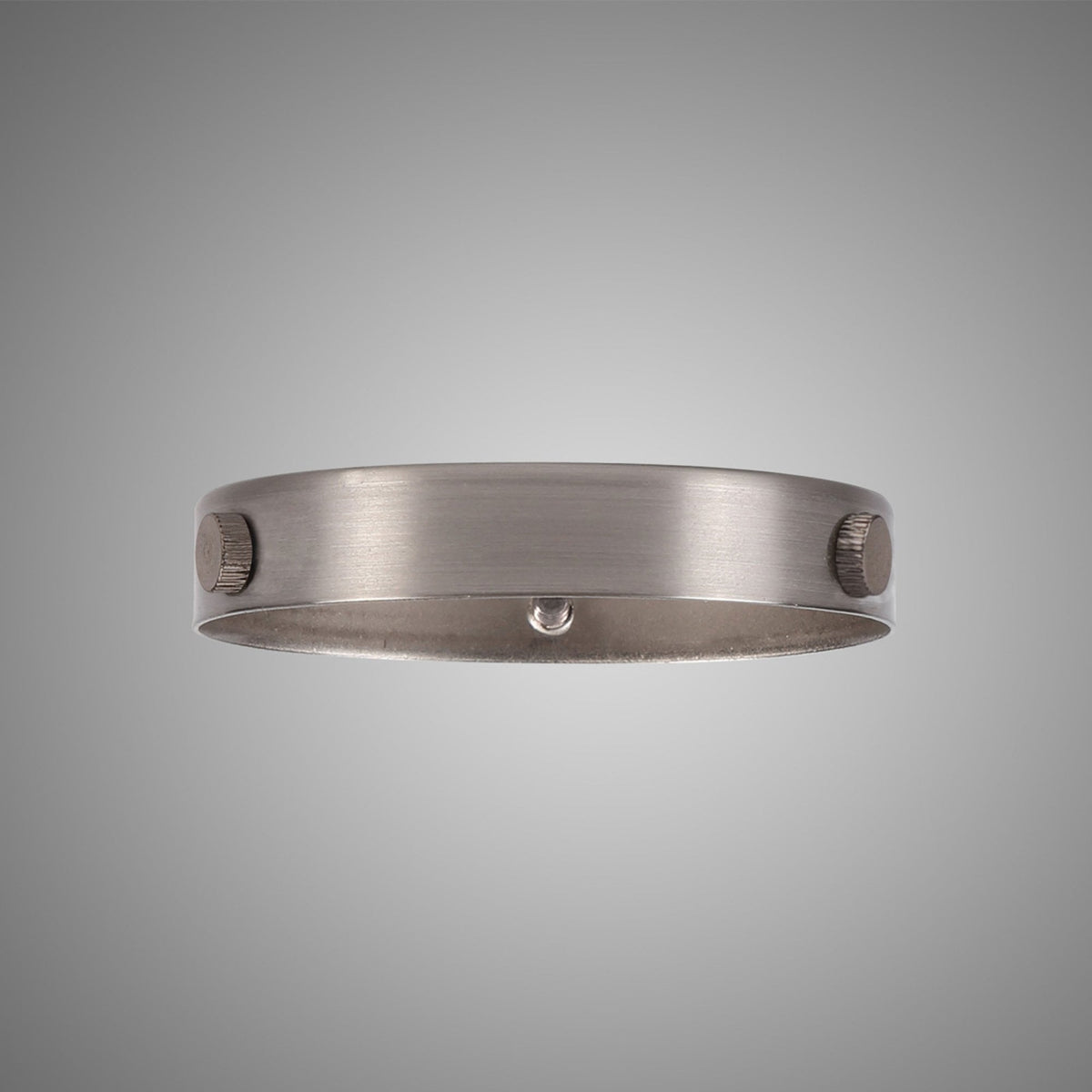 Abode Lampshade Collar Ring in Brushed Nickel