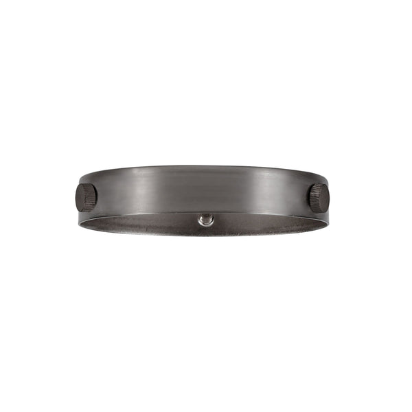 Abode Lampshade Collar Ring in Black Chrome